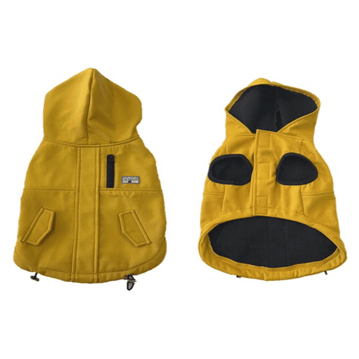 Dog Jacket Parka Yellow